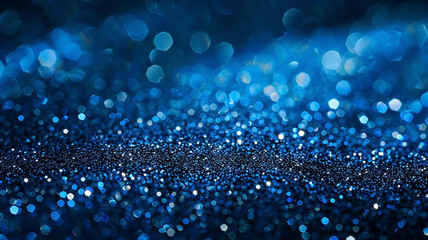 Beautiful shiny blue background with sequins