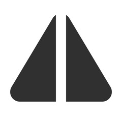 Fototapeta premium illustration of a triangle