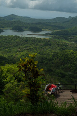 rickshaw over the mountains