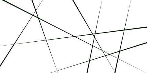 Horizontal template with chaotic lines. Simple vector illustration. 