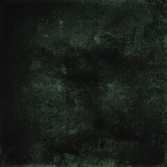 Dark green grunge Horror background, obsolete fabric texture