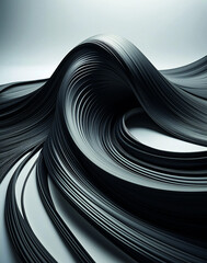 Black and white abstract background