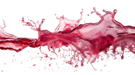 Red Wine Splash Photography isolated on a transparent background