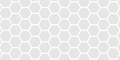 Vector illustration of hexagons pattern. Geometric abstract background with simple hexagonal elements. 