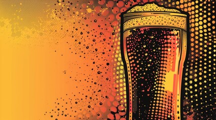 Beer background for graphic design