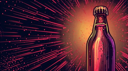 Beer background for graphic design