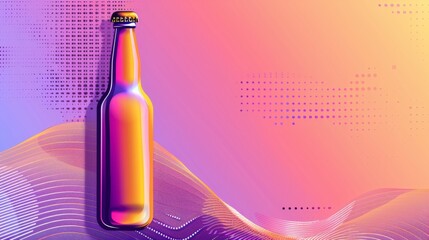 Beer background for graphic design