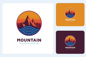 Mountain Logo Design Template 