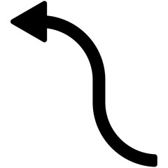 Curved Arrows  Outline Icon Pack