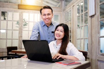Portrait of multiethnic business colleagues discussing a business project plan during a meeting