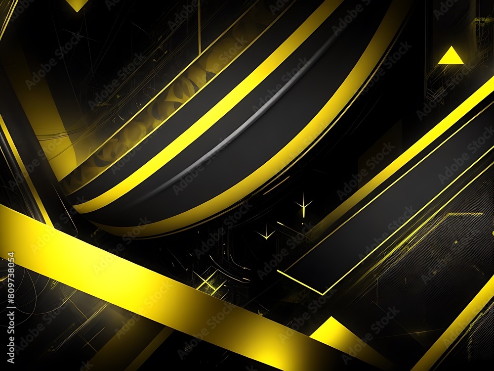 Aufkleber sci-fi digital technology with line connect network and data graphic background. abstract hitech bac