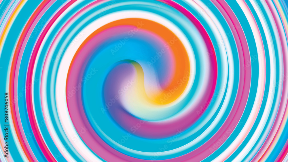 Poster abstract colorful radial gradient background for design as banner, advertising. abstract blurred bac