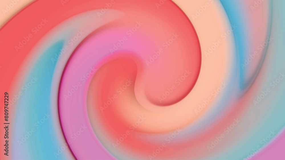 Aufkleber abstract colorful radial gradient background for design as banner, advertising. abstract blurred bac