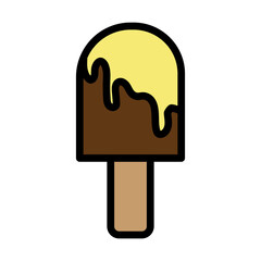 Popsicle Line Filled Icon Design