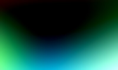 Abstract blurred background image of blue, green colors gradient used as an illustration. Designing posters or advertisements.