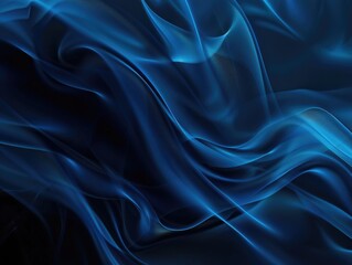 Fototapeta premium A blue and black image of a flame