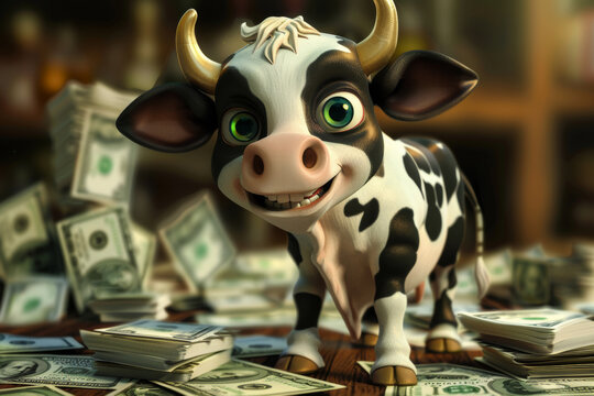 A cash cow, money cow