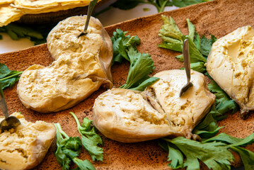 Callu de crabittu, tradizionale formaggio spalmabile a base di caglio di capretto, tipico della...