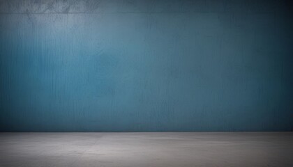 Blue textured concrete background