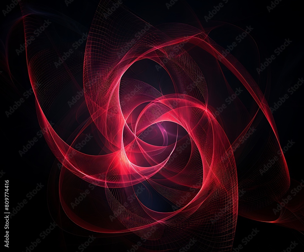 Aufkleber abstract fractal background a computer-generated 2d illustration