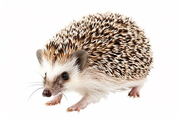 Obraz premium hedgehog isolated on white background