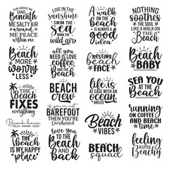 Fototapeta premium 20 Beach SVG Bundle
