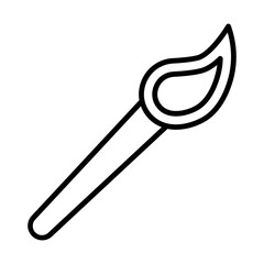 Brush line icon