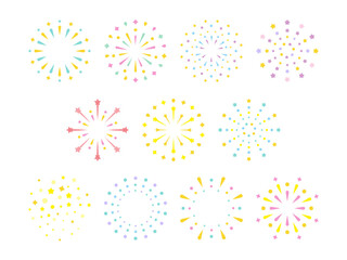 花火のイラスト素材