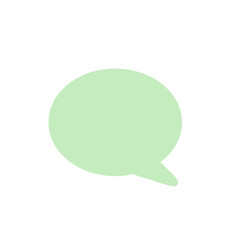 Pastel round bubble chat
