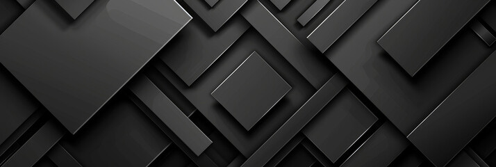 3d black diamond pattern abstract wallpaper on dark background, Digital black textured graphics poster background.black circle geometric pattern 	
