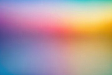 Fototapeta premium Rainbow pastel background with sunshine glare.