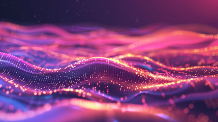 Abstract background bright big data digital concept