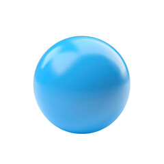 blue glass ball