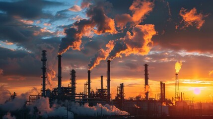 smoke from chimneys factory bad environment