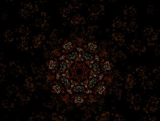 Imaginatory fractal abstract background Image
