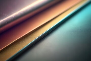 Colourful metallic plate background.