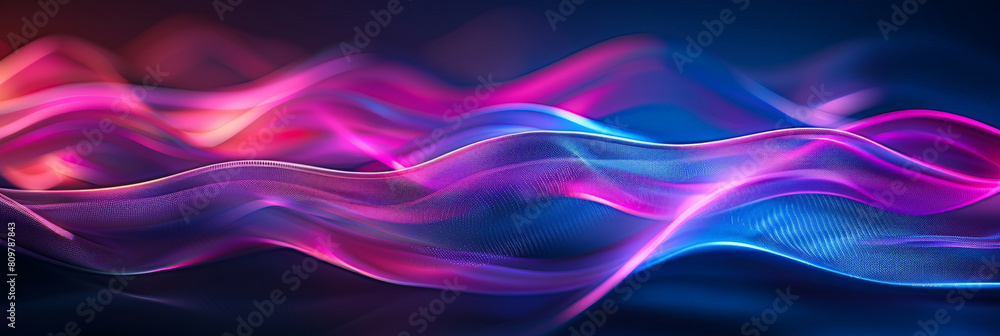 Poster 3d abstract dots representing digital binary data. concept for big data, deep machine learning, arti