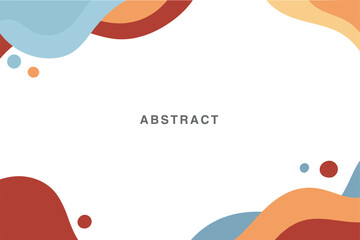 Vibrant colorful wave vector background