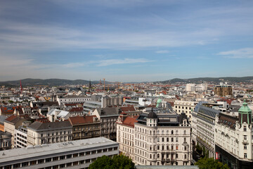 Blick über Wien vom Restaurant 360 Grad Ocean Sky Wien