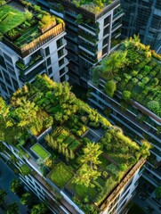 Vibrant Rooftop Oases Transforming the Urban Landscape for a Greener,Sustainable Future