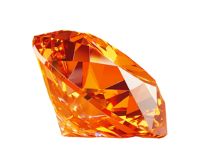 The orange diamond is a symbol of passion, creativity, and joy