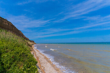beach in the morning