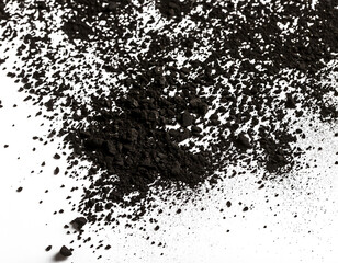 Dark soil with small rocks