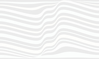 Wavy, waving, billowy, squiggle and squiggly lines. Abstract wavy stripes background. Vector illustration