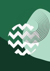 Background of modern simple minimalist abstracts with geometric shapes