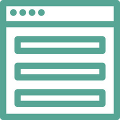Fototapeta premium business web page icon 