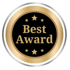 Best award medal, Certificate, guarantee icon design.  vector illustration.
