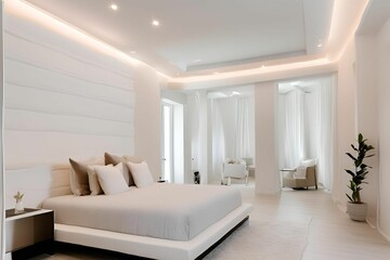 modern bedroom interior