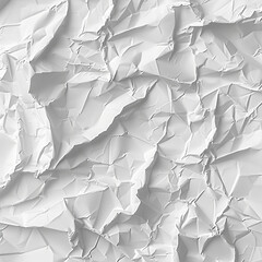 White paper, texture, background, overlay effect on transparent, Crumpled translucent white paper, abstract background, shapes with space for text