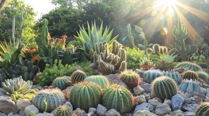 Sunlight and Shade: Balancing Light for Cacti